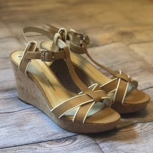 Cork Wedge Sandals